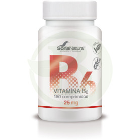 Vitamina B6 250 mg. X 150 Soria Natural a rilascio prolungato