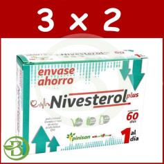 Confezione 3x2 Nivesterol Plus (Nuovo) 60 Capsule Pinisan