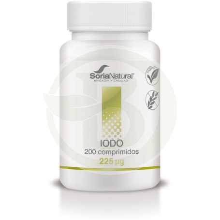 Iodio 250 mg. X 200 Rilascio Sostenuto Soria Naturale