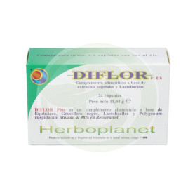 Diflor Plus 11,04 G, 24 Capsule Herboplanet