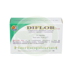 Diflor Plus 11,04 G, 24 Capsule Herboplanet