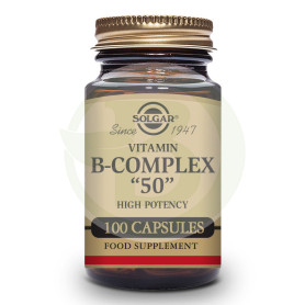 Complesso vitaminico B con Vit C 100 capsule Solgar