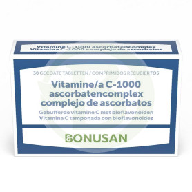 Complesso di ascorbato di vitamina C-1000 30 compresse Bonusan