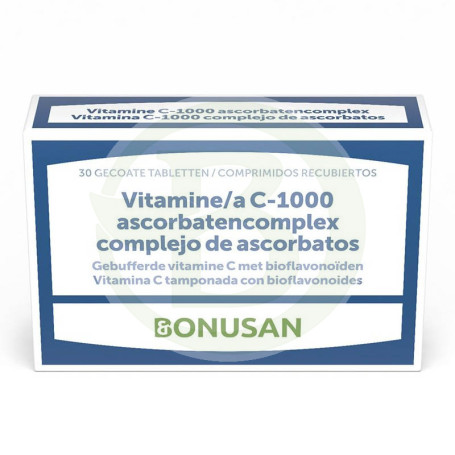 Complesso di ascorbato di vitamina C-1000 30 compresse Bonusan