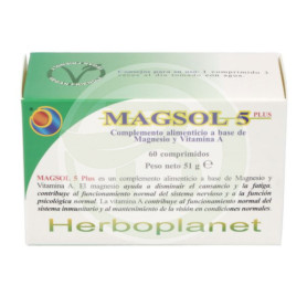 Magsol 5 Plus 51 G, 60 compresse Herboplanet