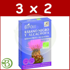 Pack 3x2 Bipolo Ravanello Nero e Carciofo 20 Fiale Intersa