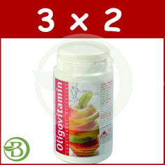 Pack 3x2 Oligovitamina 60 Capsule Intersa