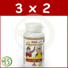 Pack 3x2 DHA Kids 90 Perle Intersa