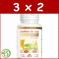 Pack 3x2 Lecitina di Soia con Bioflavonoidi 90 Capsule Intersa