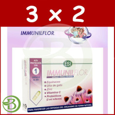Confezione 3x2 Immunilflor 30 Capsule Esi - Dieta Trepat