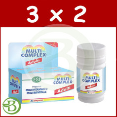 Confezione 3x2 Multicomplex Adulti 30 Compresse ESI - Dieta Trepat