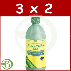 Pack 3x2 Aloe Vera Succo Puro 1Lt. ESI - Dieta Trepat