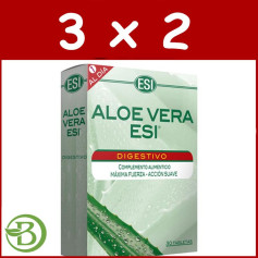 Confezione 3x2 Aloe Vera Digestivo 30 Compresse ESI - Dieta Trepat