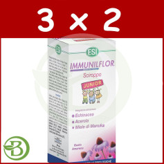 Confezione 3x2 Immuniflor Junior Sciroppo 180Ml. ESI - Dieta Trepat