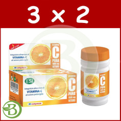 Confezione 3x2 Vitamina C Pura Retard 1000Mg. esi