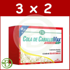 Confezione 3x2 Cola de CaballoMax Formulazione Avanzata 60 Compresse ESI - Dieta Trepat