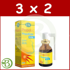 Confezione 3x2 Propolgola Spray Orale con Miglio Manuka 20Ml. esi