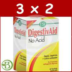 Confezione 3x2 Digestivaid No Acid 60 Compresse ESI - Dieta Trepat