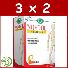 Confezione 3x2 Nodol Curcuma 30 Capsule Esi