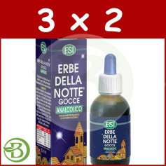 Confezione 3x2 Gocce Erbe Notte 50Ml. ESI - Dieta Trepat