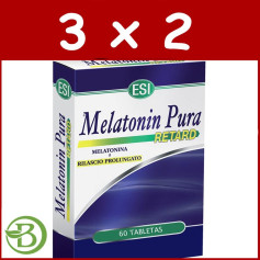 Pack 3x2 Melatonina Retard Pure 1.9Mg. 60 compresse Esi
