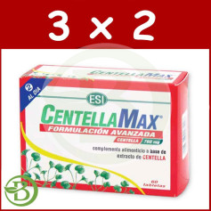 Confezione 3x2 CentellaMax Formulazione Avanzata 60 Compresse ESI - Dieta Trepat
