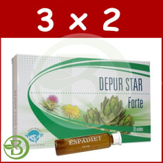 Confezione 3x2 Depur Star Forte 20 Fiale 10Ml. espadiet