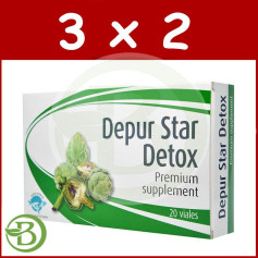 Confezione 3x2 Depur Star Detox 20 Fiale Espadiet
