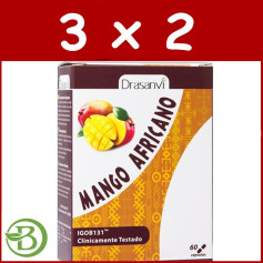 Confezione 3x2 Mango Africano 60 Capsule Drasanvi