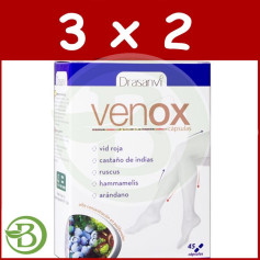 Confezione 3x2 Venox 45 Capsule Drasanvi