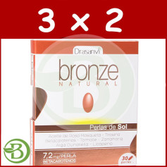 Confezione 3x2 Bronzo 30 Perle Drasanvi