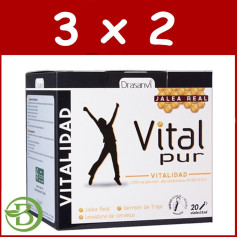 Confezione 3x2 Vitalpur Vitality 20 Fiale Drasanvi