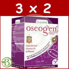 Confezione 3x2 Oseogen Bone Food 72 Capsule Drasanvi