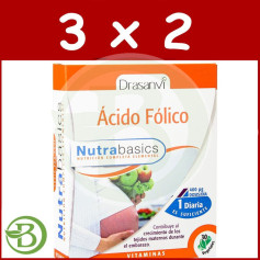 Confezione 3x2 Acido Folico 30 Capsule Drasanvi