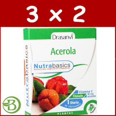 Confezione 3x2 Acerola 30 Capsule Drasanvi