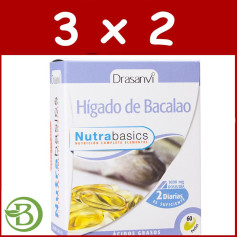 Confezione 3x2 Cod Liver 90 Perle Drasanvi