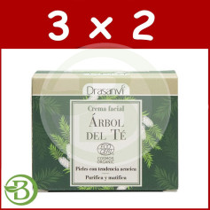 Confezione 3x2 Crema Viso Bio Tea Tree 50Ml. Drasanvi
