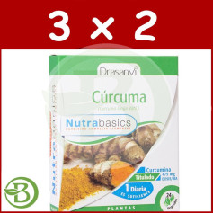 Confezione 3x2 Curcuma 24 Capsule Drasanvi