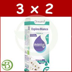 Confezione 3x2 Biancospino Bianco Glicerinato Bio 50Ml. Drasanvi
