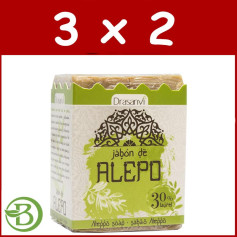 Confezione 3x2 Sapone di Aleppo e Alloro 200Gr. Drasanvi