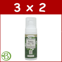 Confezione 3x2 Mousse Struccante Bio Tea Tree 150 Ml Drasanvi