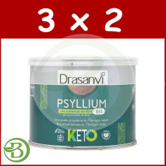 Confezione 3x2 Psillio Bio 200Gr. Keto Drasanvi