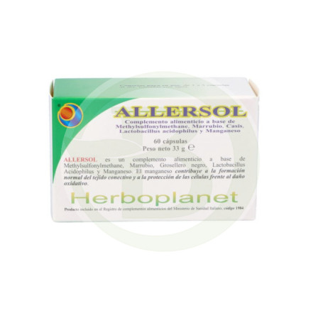 Allersol 33 G 60 Capsule Blister Herboplanet