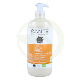 Shampoo Rinforzante e Lucidante Arancio e Cocco 500Ml Sante