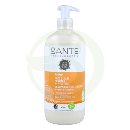 Shampoo Rinforzante e Lucidante Arancio e Cocco 500Ml Sante
