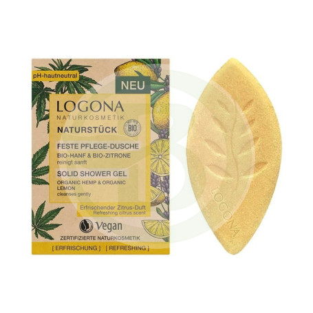 Gel Doccia Solido Canapa Biologica &amp; Logona Limone Biologico