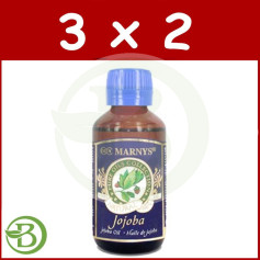 Confezione 3x2 Puro Olio Di Jojoba 125Ml. marnys