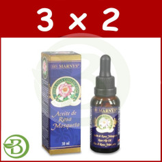 Confezione 3x2 Puro Olio di Rosa Mosqueta 30Ml. marnys
