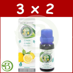 Confezione 3x2 Alimentare Olio Essenziale di Limone 15Ml. marnys