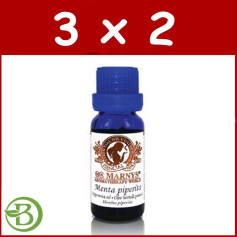 Confezione 3x2 Olio Essenziale di Menta Piperita Marnys